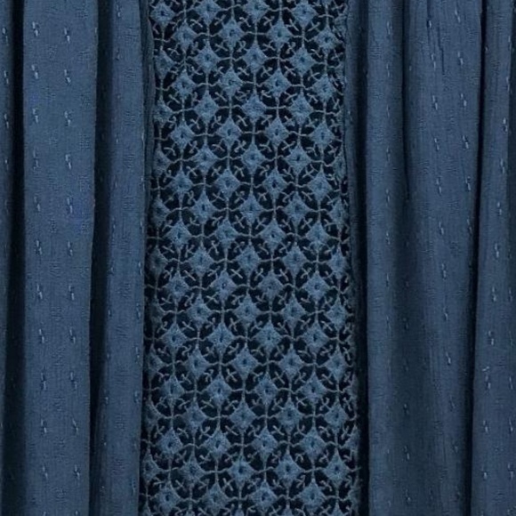 NWT Free People Top Navy  Lace Back Detail - Picture 4 of 4